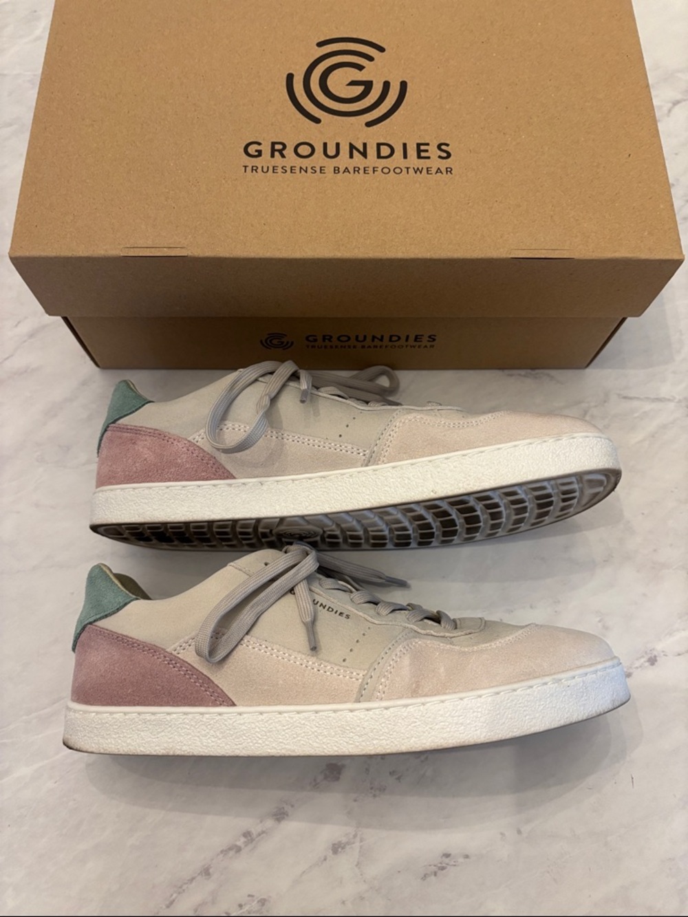 Groundies Nova GS1 Sneakers US 7.5 Beige Barefoot Minimalist DONATING 4/30! - Picture 10 of 16
